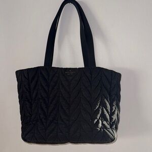 Kate Spade Black Quilted Tote